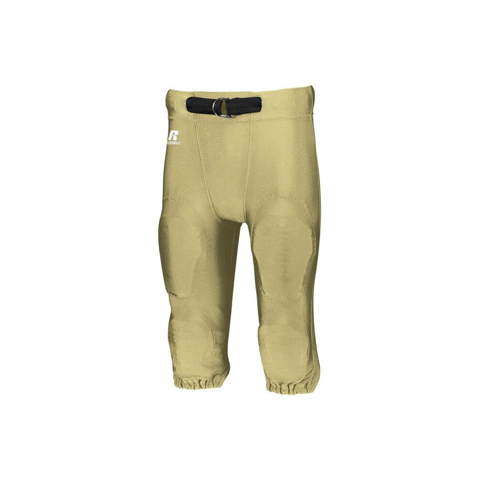 Russell F2562M.GAT.2XL Adult Deluxe Game Pant, Georgia Tech Gold - 2XL