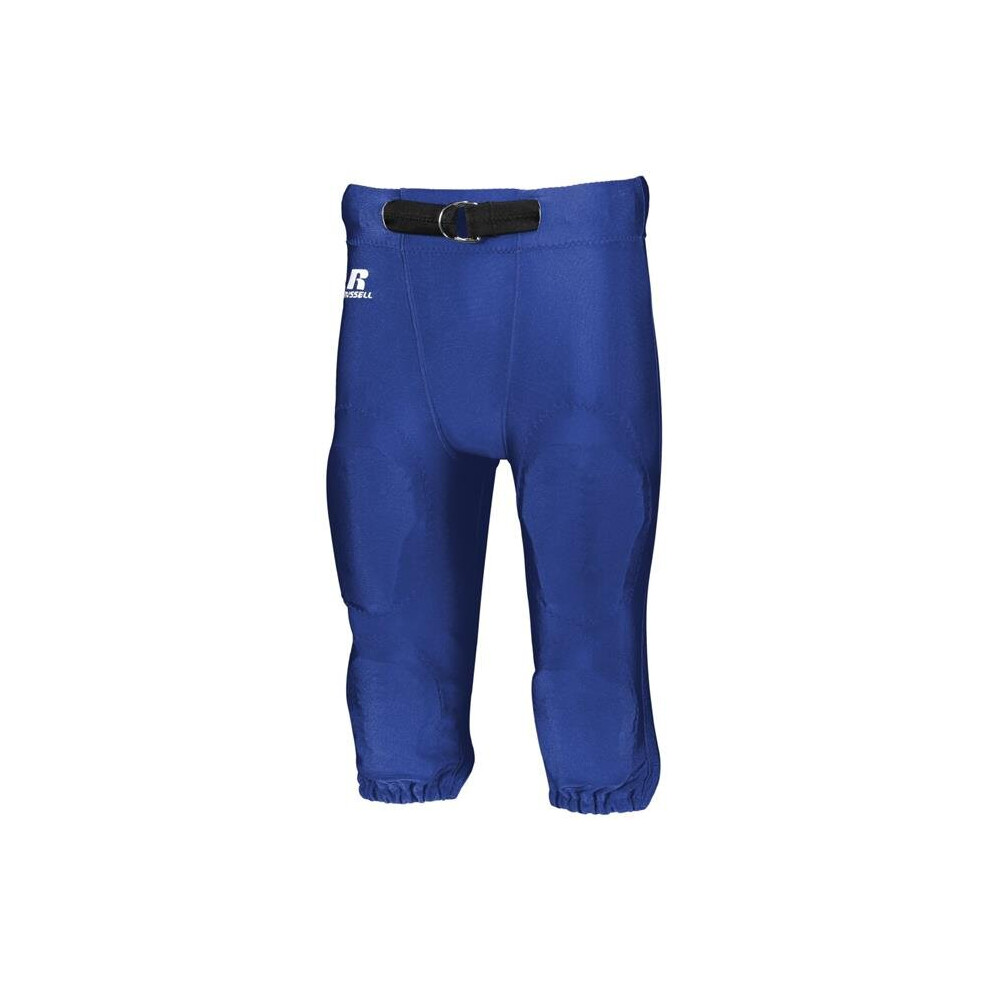 Russell F2562M.ROY.XS Adult Deluxe Game Pant, Royal - Extra Small