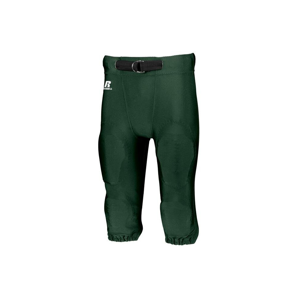 Russell F2562M.DGR.3XL Adult Deluxe Game Pant, Dark Green - 3XL