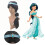 Aladdin Jasmine πριγκίπισσα περούκα Arabdis Princess Cos περούκα ενηλίκων 5