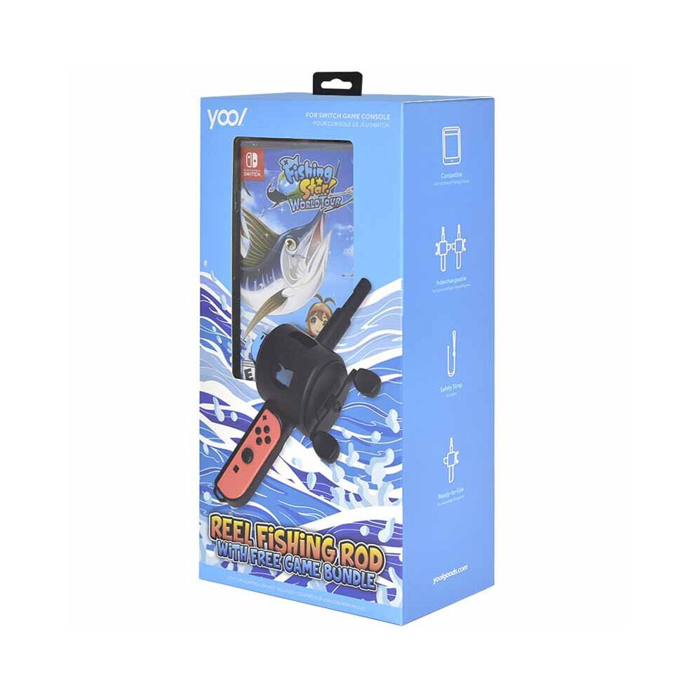 Yool Reel Fishing Rod + Fishing Star World Tour For Switch NS (Eng/Chi Sub)