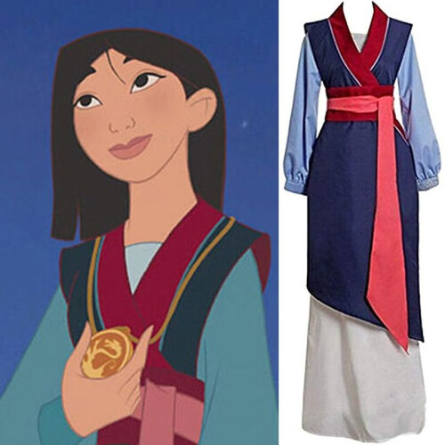 Mulan cosplay outlet costume