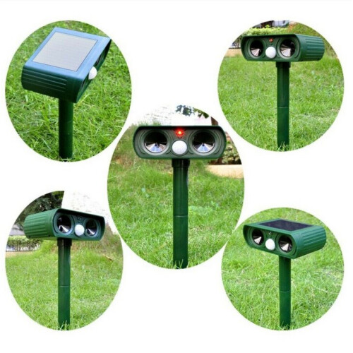 Solar Power Cat Repellent Scarer 2