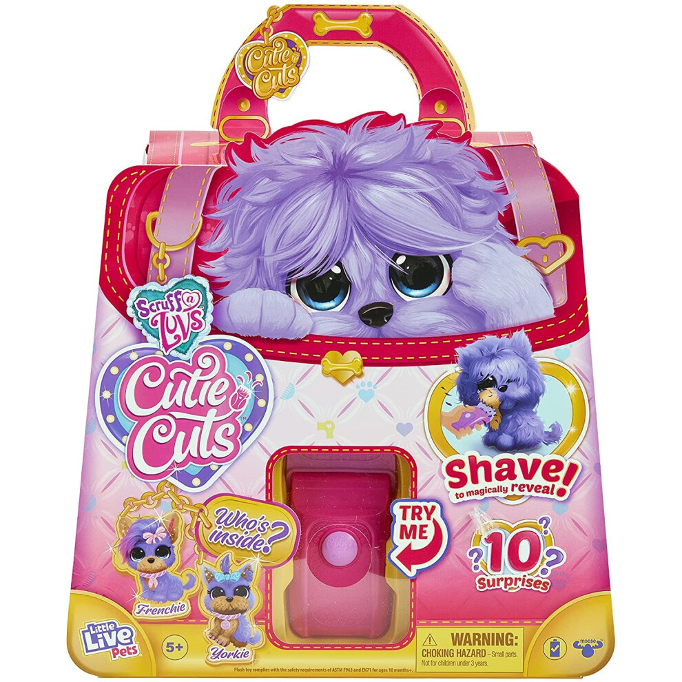 Scruff-a-Luvs Purple Cutie Cuts Plush