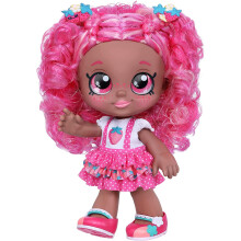 Poup   e Kindi Kids Berri D'Lish parfum   e     la fraise de 25 cm