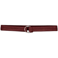 Russell FBC73M.CRD.M 1.5 in. Covered Adult Football Belt, Cardinal - Medium