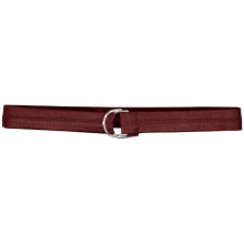 Russell FBC73M.CRD.XL 1.5 in. Covered Adult Football Belt, Cardinal - Extra Large