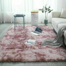 (Pink, 60 x 110) Fluffy Shaggy Rug Large Carpet Mat Bedroom Rug