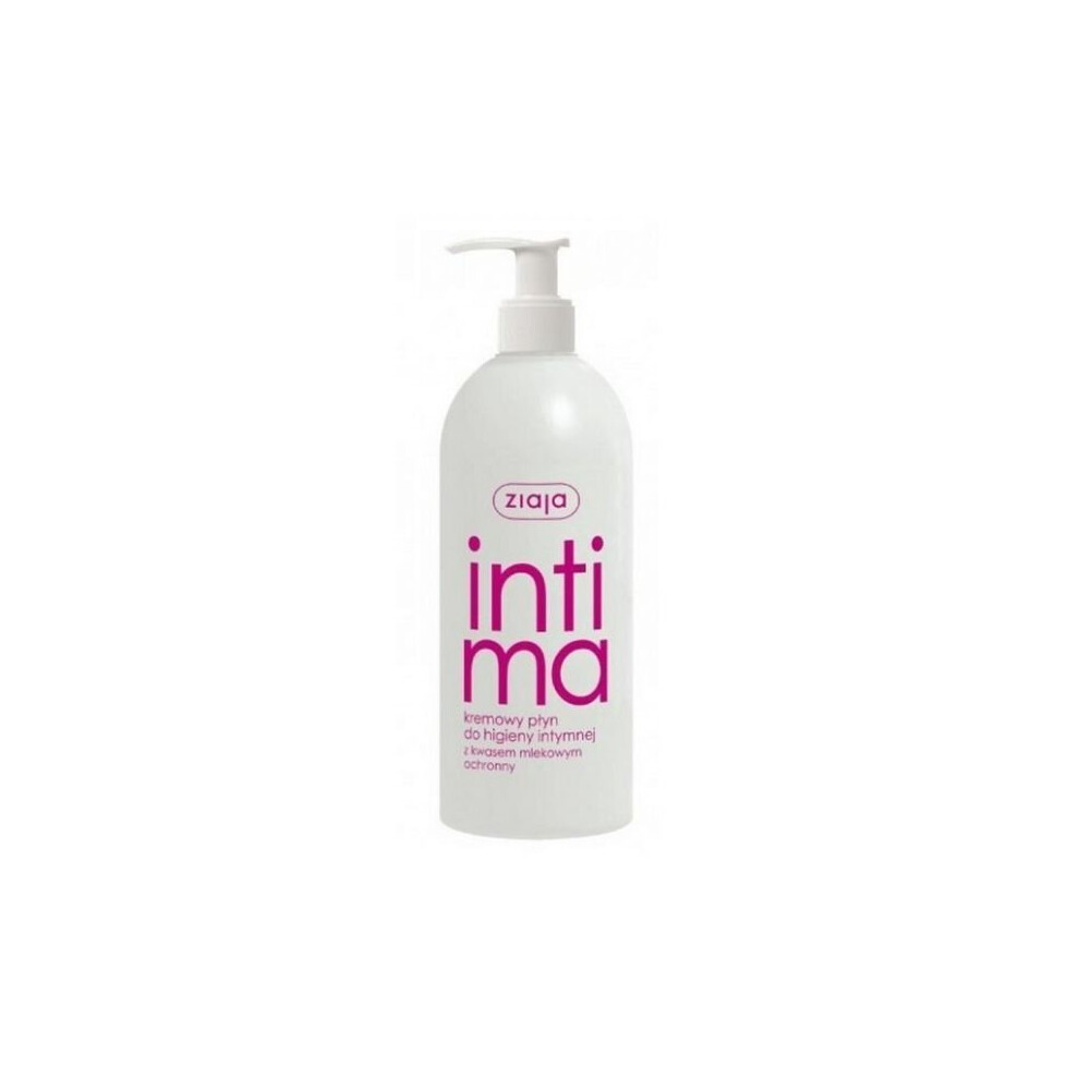 Ziaja Intima, a cream liquid for intimate hygiene with lactic acid, protective, 500 ml