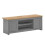 Timber Art Design UK Lisbon Light Grey 3 Piece Living Room Set Coffee Table 2 Doors Sideboard TV Unit 12