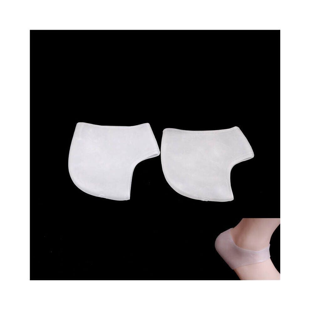 Hkhbjs 1 Pair Silicone Foot Chapped Care Gel