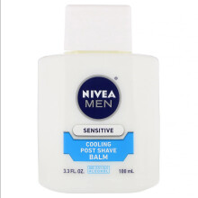 Nivea, Men, Sensitive Cooling After Shave Balm, 3,3 fl oz (100 ml)