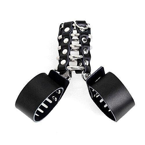 Metal Ring and VF Leather Chastity Cock Cage 1
