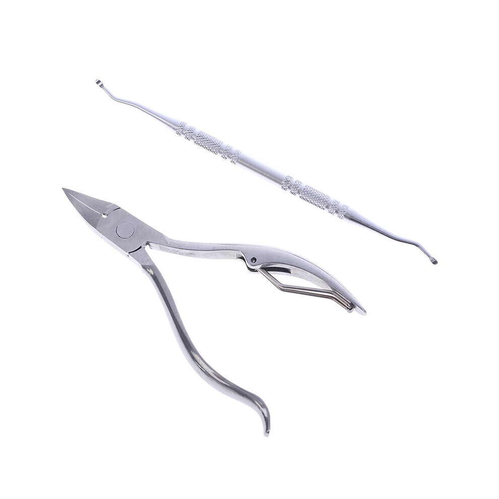 Hkhbjs 2Pcs/Set Ingrown Toenails Pedicure Nail Tools