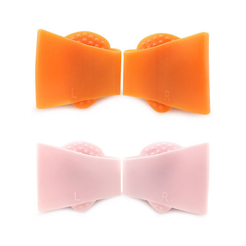 Hkhbjs Orange (Orange) Foot Care Silicone Forefoot Metatarsal Pads Pain Relief Orthotics
