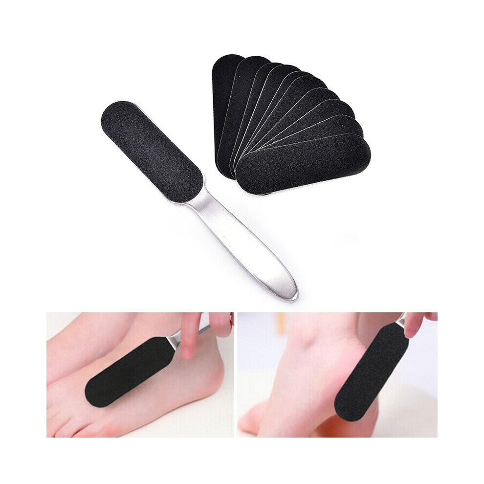 Hkhbjs Stainless Steel Double Side Pedicure Foot File