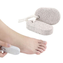 (2) Natural Pumice Stone Foot File Foot Stone Brush Bathroom Products