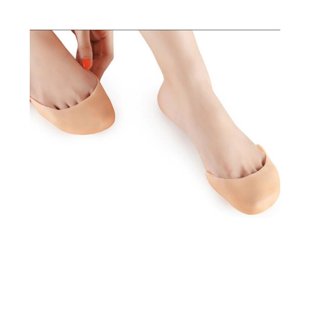 Hkhbjs Pink 1 Pair Professional Silicone Gel Toe Soft Ballet Pointe Dance Shoes Pads