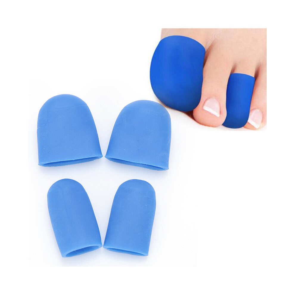 Hkhbjs Blue (Blue) Silicone Gel Feet Care Toe Tube Insoles Bandage