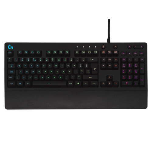 Logitech Logitech G213 Prodigy Gaming Keyboard, LIGHTSYNC RGB Backlit Keys, Spill-Resistant, Customizable Key