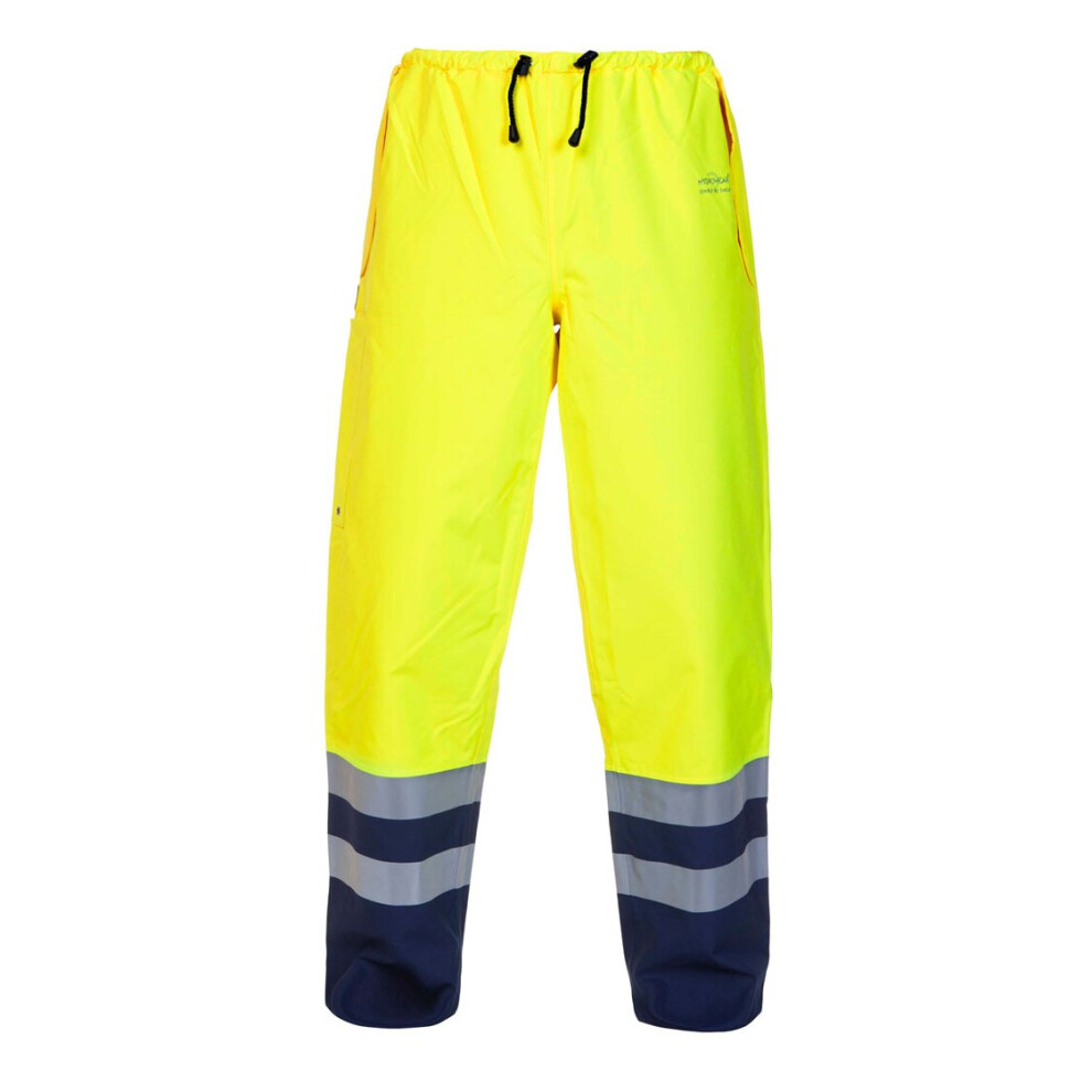Hydrowear Neede Waterproof Premium Trouser Yellow / Navy S - Image 9