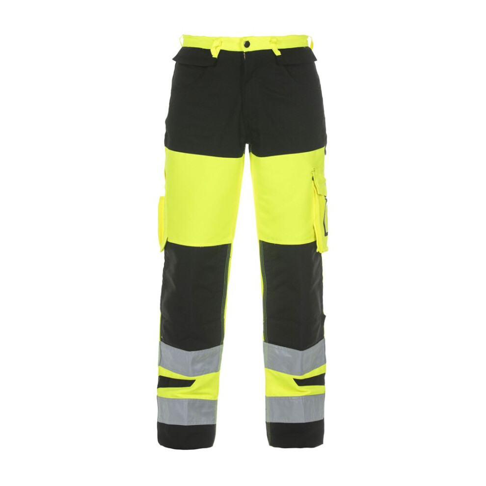 Hydrowear - Hertford Hi Vis Trouser Two Tone Yellow/Black 40 - Saturnyellow/Black 5420011776421
