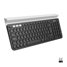 Logitech K780 Multi-Device Wireless Keyboard for Windows, Apple android or Chrome, Wireless 2.4GHz and Bluetooth