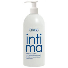 Ziaja Intima, kremowy płyn do higieny intymnej z kwasem hialuronowym, nawilżający, 500 ml