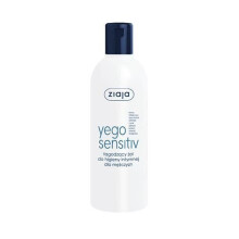 Ziaja Yego Sensitiv Intimate Hygiene Gel 300 ml - gentle cleansing, refreshing, masculine scent, no irritation