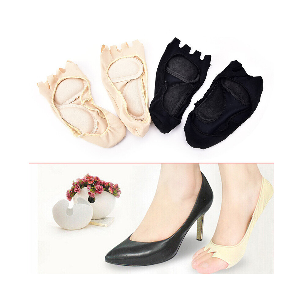 Hkhbjs Black (Black) 2Pcs Health Foot Care Massage Toe Socks