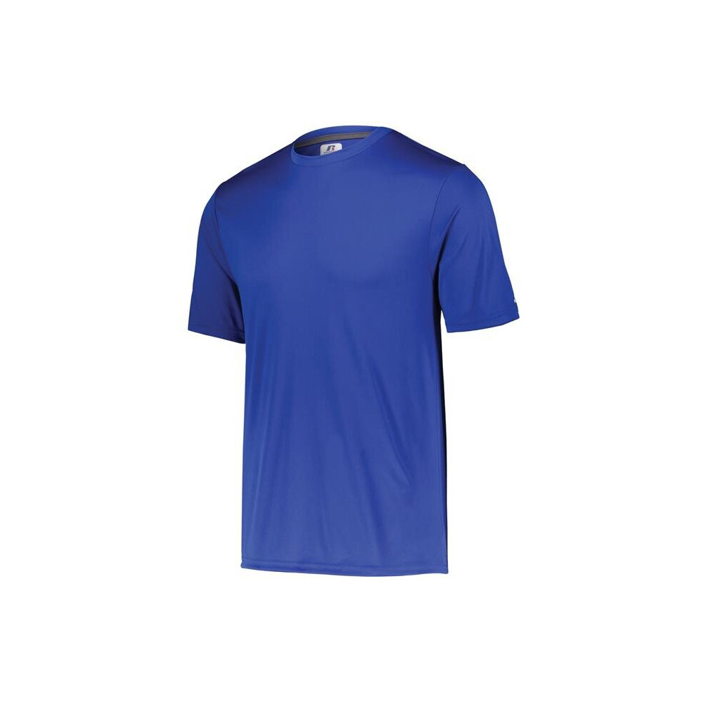 Russell 629X2b.roy.l Youth Dri-Power Core Performance T-Shirt, Royal - Large
