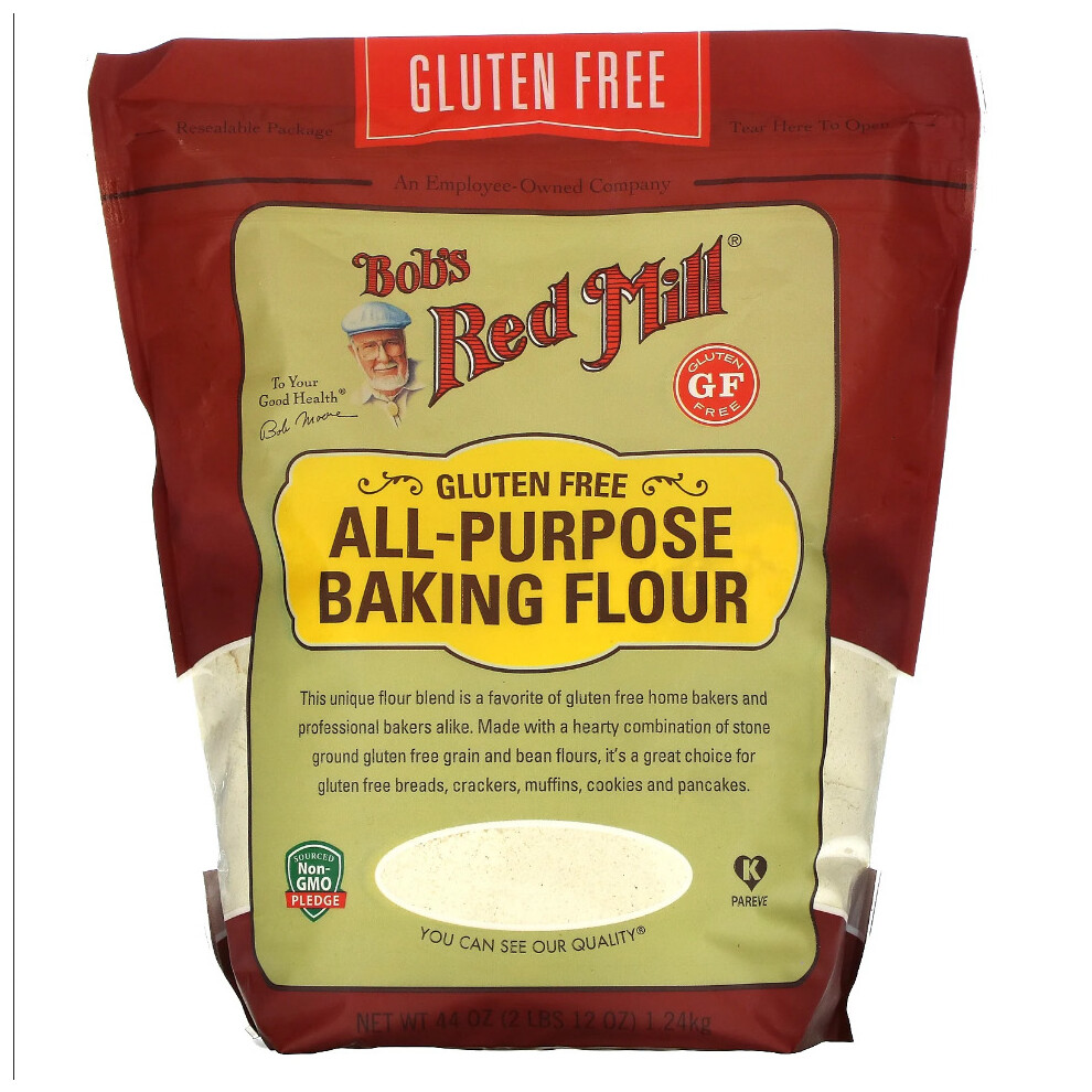 Bob's Red Mill, All Purpose Baking Flour, Gluten Free, 44 oz (1.24 kg)