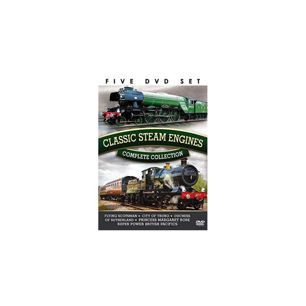 Complete Collection: Classic Steam Engines [DVD]-image-OPC-P87SSFK-NEW