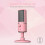 Razer Seiren X Streaming Microphone - Built-In Shock Mount - Quartz Pink 4
