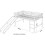 Baby Blue Tent for Midsleeper Cabin Bunk Bed 2