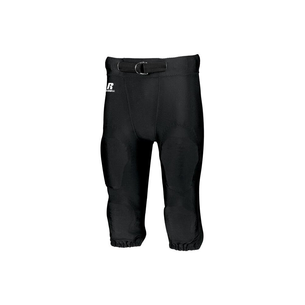 Russell F2562W.BLK.S Youth Deluxe Game Pant, Black - Small