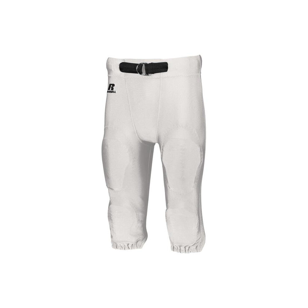 Russell F2562W.WHI.2XL Youth Deluxe Game Pant, White - 2XL