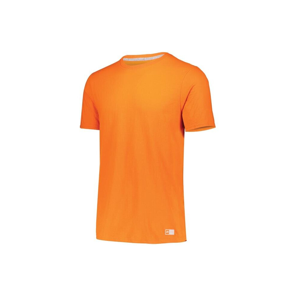 Russell 64STTM.BOR.M Adult Essential T-Shirt, Burnt Orange - Medium