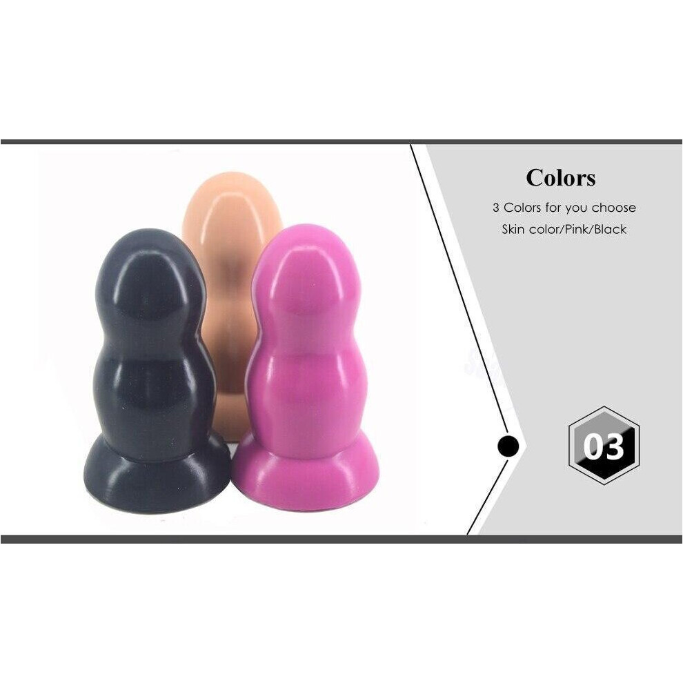 15.2Cm 6Inch Silicone Butt Plug Sex Toy Anal 6.8Cm Thick Faak Dildo Dong on  OnBuy