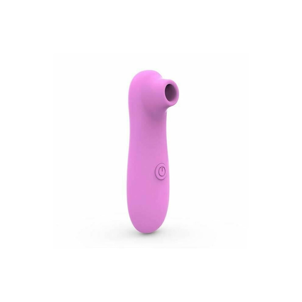 (Pink) Clit Vibrator Oral Sex Suction Breast Massager Nipple Sucking