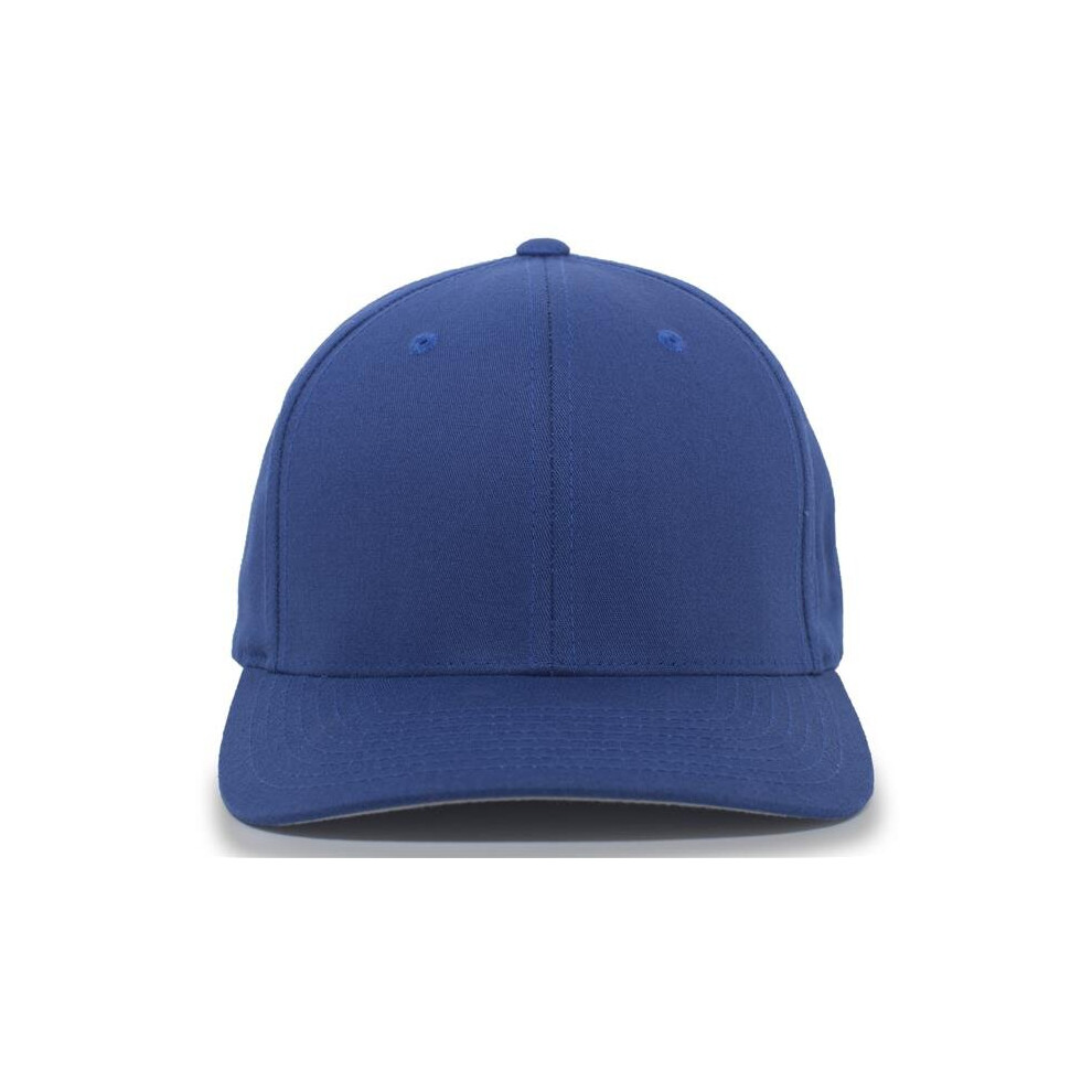 Pacific Headwear 430C.060.S-M Twill Flexfit Cap, Royal - Small & Medium-image-OPC-P87T5K5-NEW