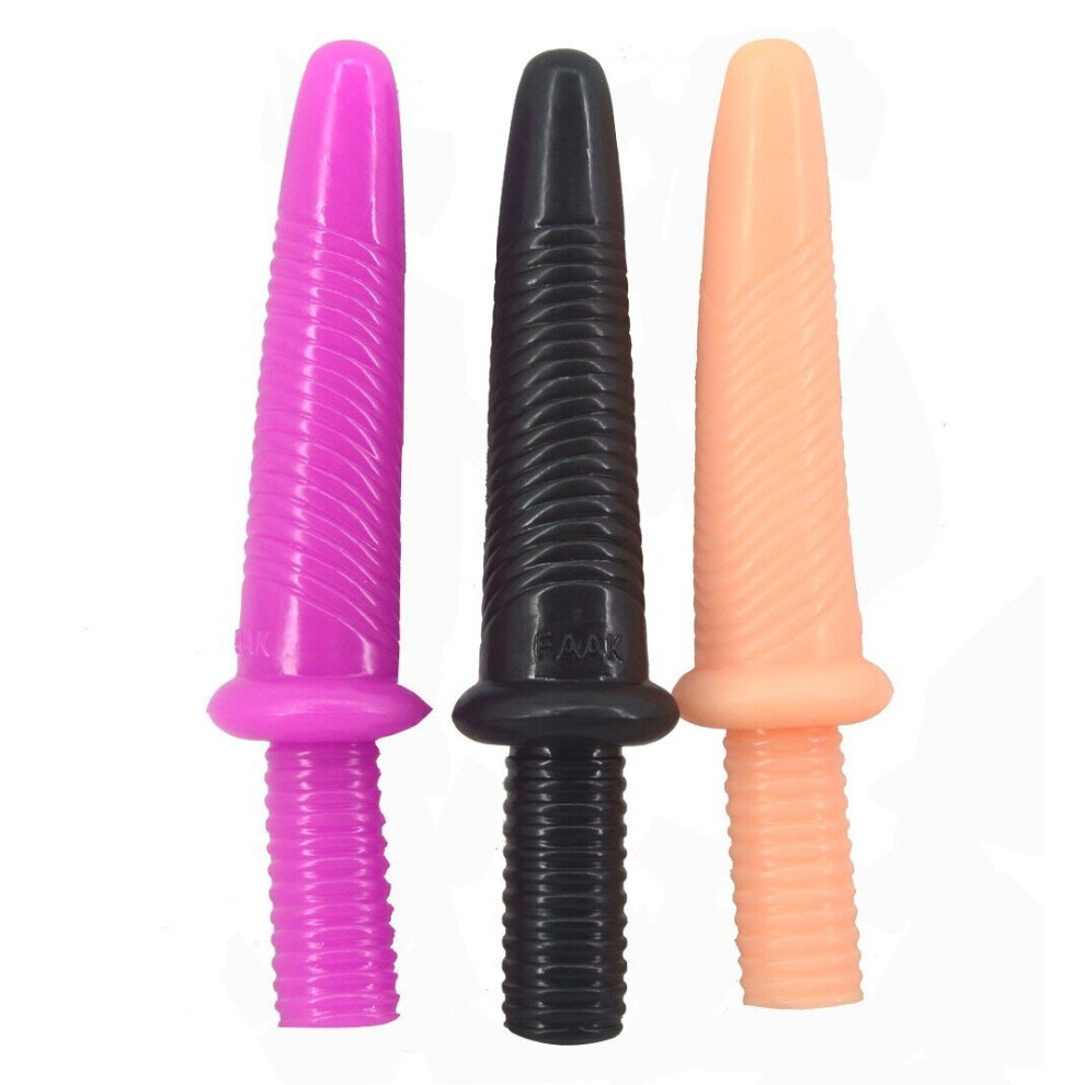 31Cm 12.2Inch Real Faak Dildo Dong Colour Rubber Sex Toy 5Cm Thick Butt  Plug on OnBuy