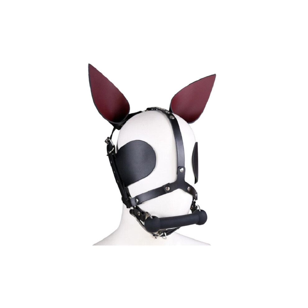 Horse Head Harness Eye Masks Bit Gag Pony Bdsm Pet Play Bondage