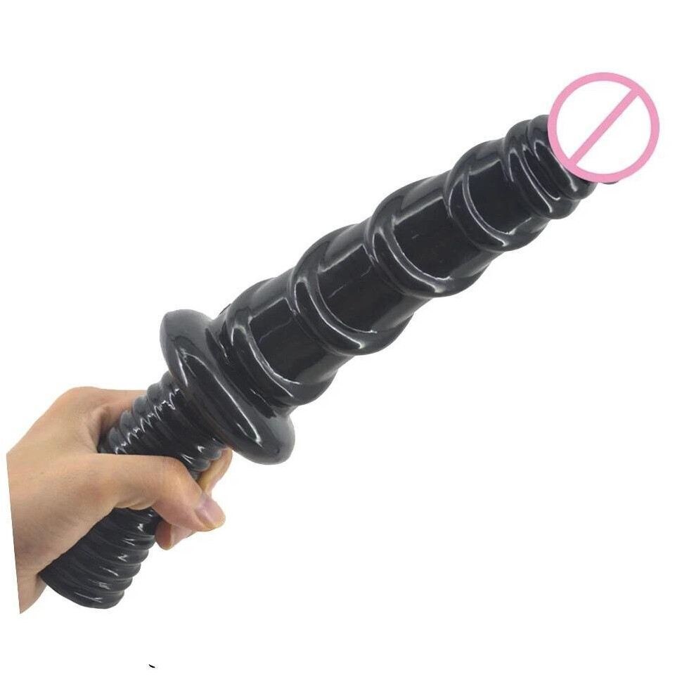 29Cm 11.4Inch Faak Dildo Dong Colour Rubber Sex Toy 4.8Cm Thick Butt Plug  on OnBuy