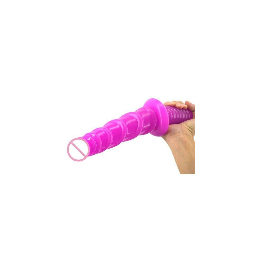 29Cm 11.4Inch Faak Dildo Dong Colour Rubber Sex Toy 4.8Cm Thick Butt Plug  on OnBuy