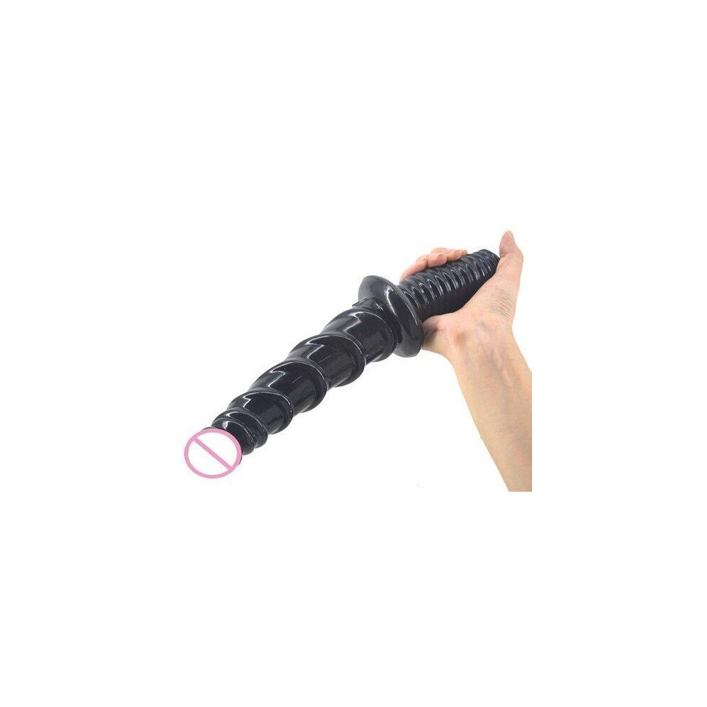 29Cm 11.4Inch Faak Dildo Dong Colour Rubber Sex Toy 4.8Cm Thick Butt Plug  on OnBuy