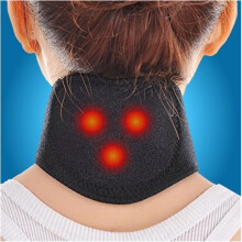 Magnetic Therapy Neck Belt Tourmaline Self Heating Magnetic Therapy Neck Wrap Belt Brace Pain Relief Cervical Vertebra Protect