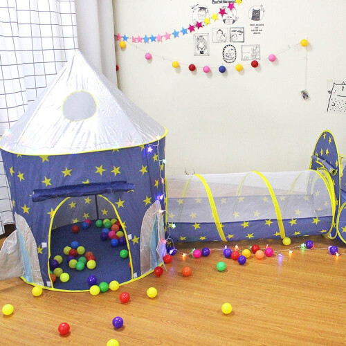3 In 1 Foldable Kids Baby Toddler Pop Up Play House Tent