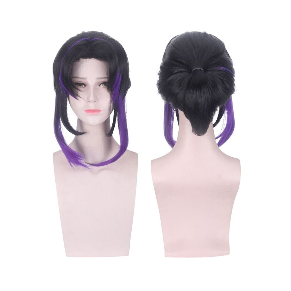 (Wig Only, One Size) Demon Slayer Kochou Shinobu Cosplay Costume Suits Not,Specified