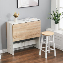 Drop Leaf Kitchen Dining Table Small Breakfast Folding Bar Table